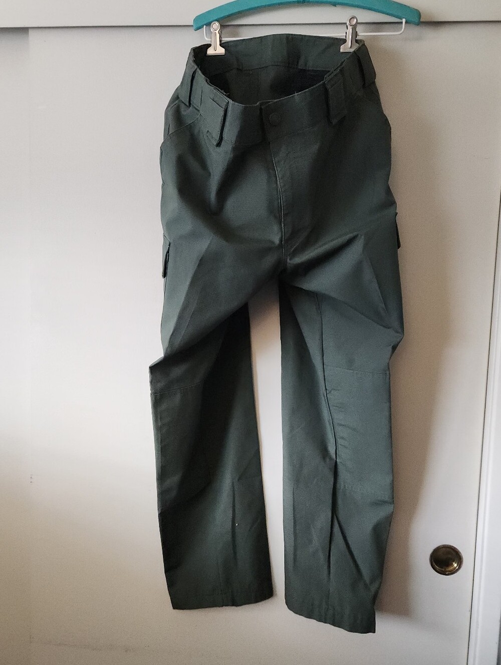 Men's Dark Green Tactical Cargo Pants